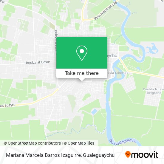 Mariana Marcela Barros Izaguirre map