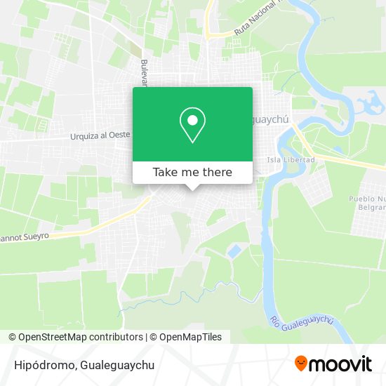 Hipódromo map