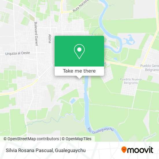 Silvia Rosana Pascual map