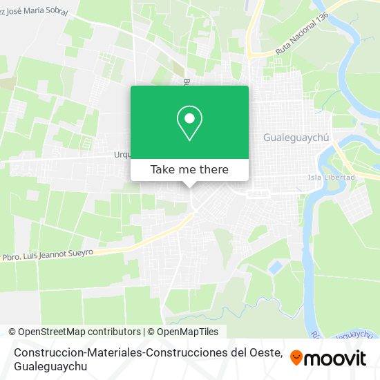 Construccion-Materiales-Construcciones del Oeste map