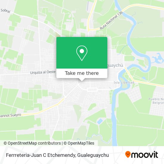 Ferrreteria-Juan C Etchemendy map