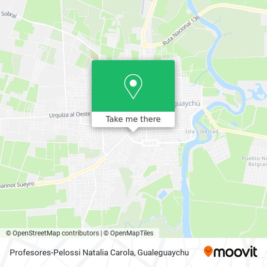 Profesores-Pelossi Natalia Carola map