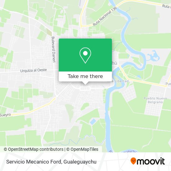 Servicio Mecanico Ford map