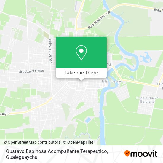Gustavo Espinosa Acompañante Terapeutico map