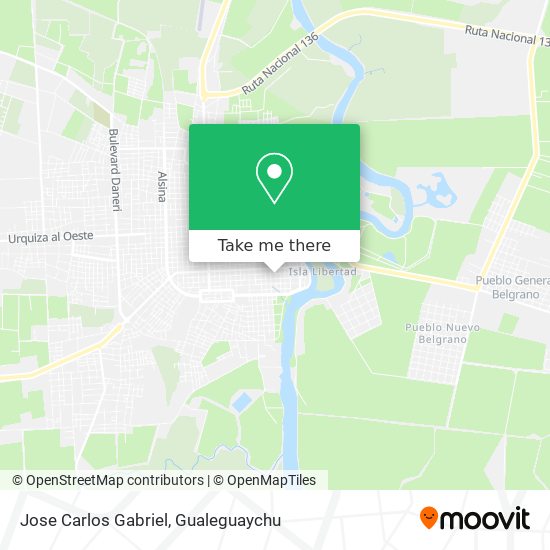 Mapa de Jose Carlos Gabriel