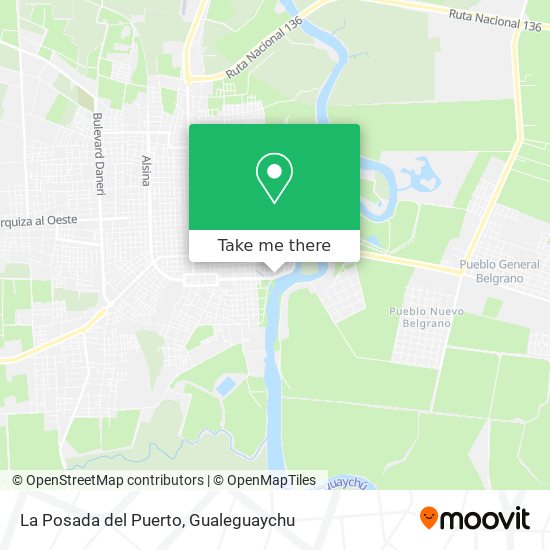 Mapa de La Posada del Puerto