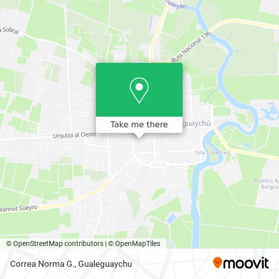 Mapa de Correa Norma G.