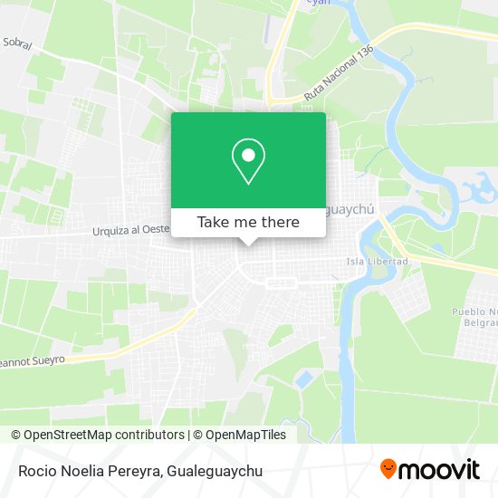 Rocio Noelia Pereyra map