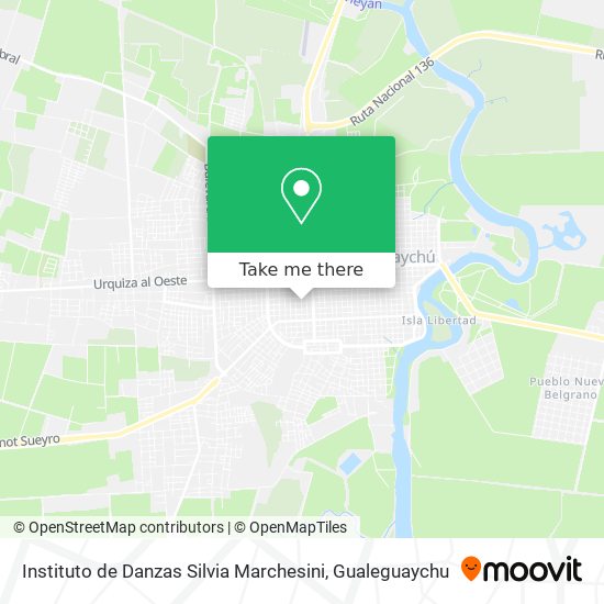 Instituto de Danzas Silvia Marchesini map