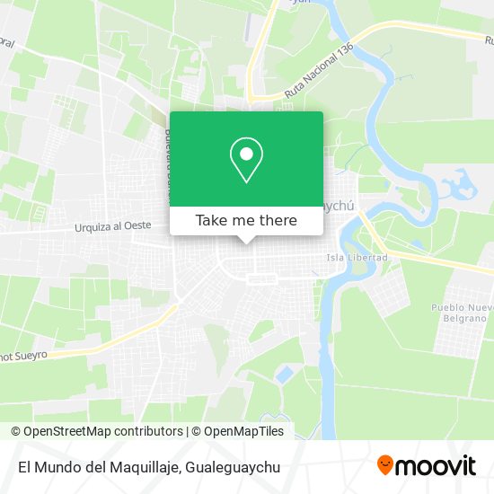 Mapa de El Mundo del Maquillaje