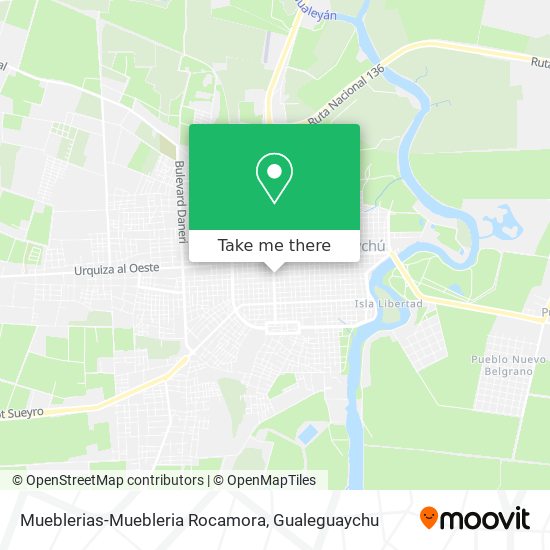 Mueblerias-Muebleria Rocamora map