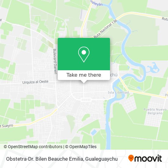 Obstetra-Dr. Bilen Beauche Emilia map