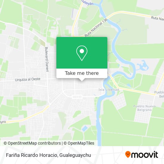 Mapa de Fariña Ricardo Horacio