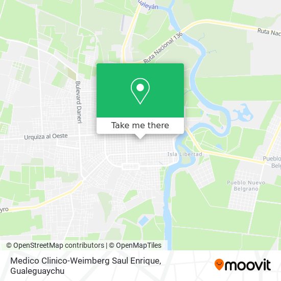 Mapa de Medico Clinico-Weimberg Saul Enrique