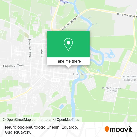 Neurólogo-Neurólogo Chesini Eduardo map