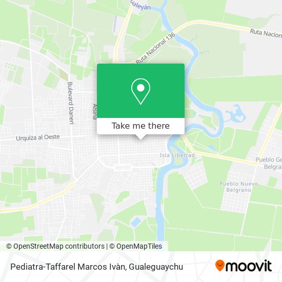 Pediatra-Taffarel Marcos Ivàn map