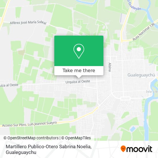 Martillero Publico-Otero Sabrina Noelia map