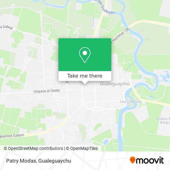 Mapa de Patry Modas