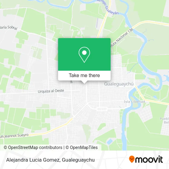 Alejandra Lucia Gomez map