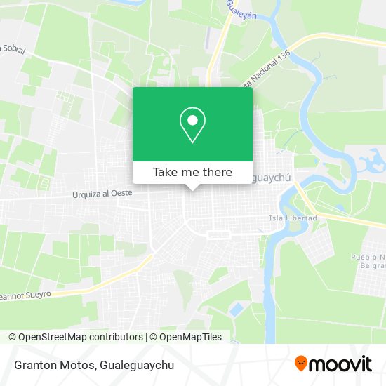 Mapa de Granton Motos
