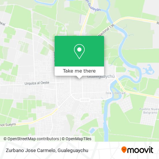 Zurbano Jose Carmelo map