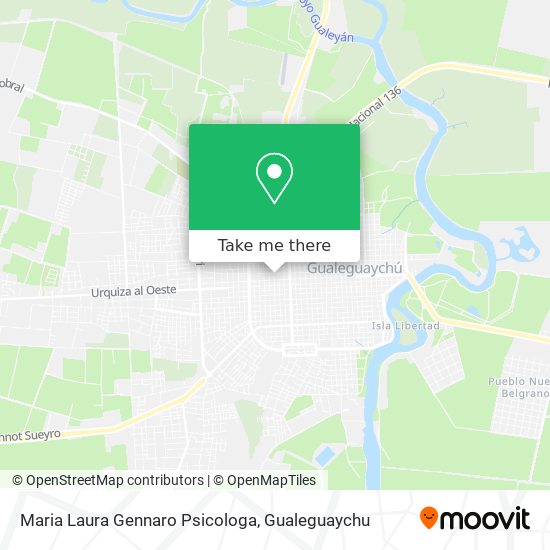 Mapa de Maria Laura Gennaro Psicologa