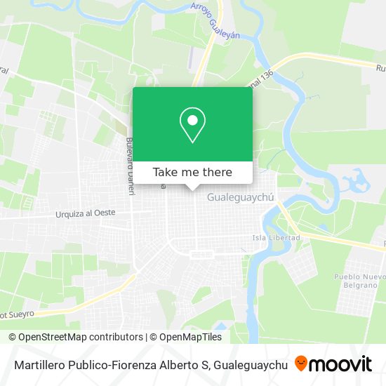 Mapa de Martillero Publico-Fiorenza Alberto S