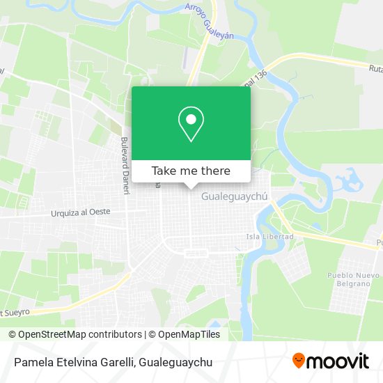 Pamela Etelvina Garelli map