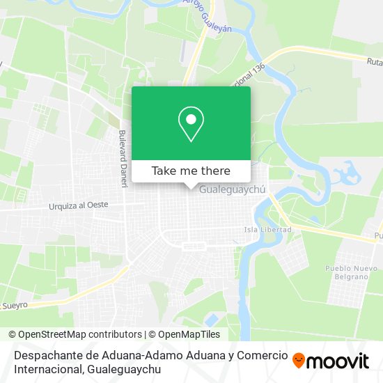 Despachante de Aduana-Adamo Aduana y Comercio Internacional map