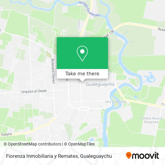 Fiorenza Inmobiliaria y Remates map