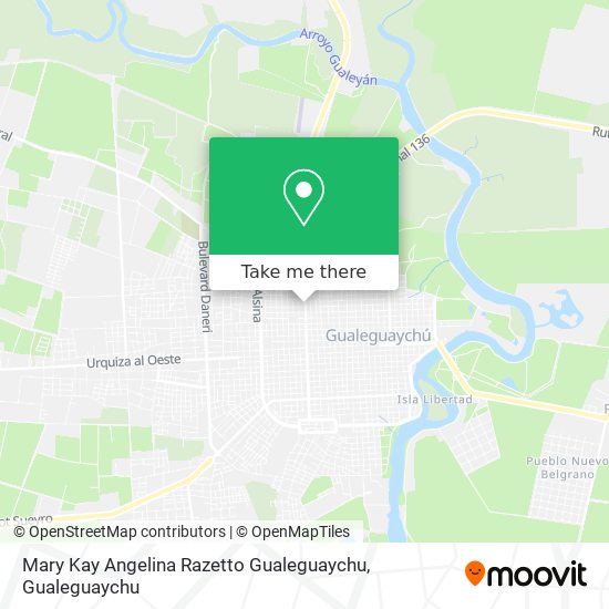 Mary Kay Angelina Razetto Gualeguaychu map