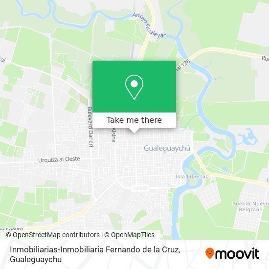 Inmobiliarias-Inmobiliaria Fernando de la Cruz map