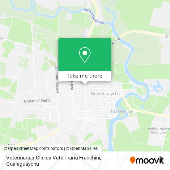 Mapa de Veterinarias-Clinica Veterinaria Franchini