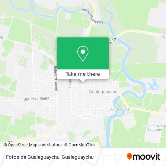 Fotos de Gualeguaychu map