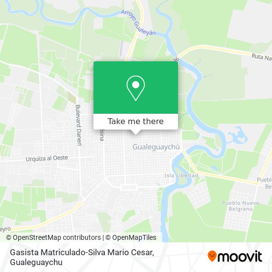 Gasista Matriculado-Silva Mario Cesar map