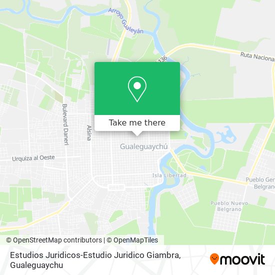 Estudios Juridicos-Estudio Juridico Giambra map