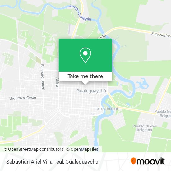 Sebastian Ariel Villarreal map
