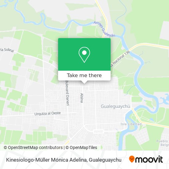 Mapa de Kinesiologo-Müller Mónica Adelina