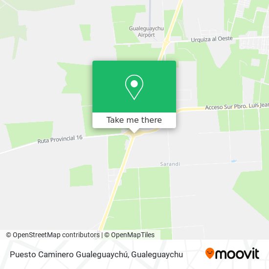 Puesto Caminero Gualeguaychú map