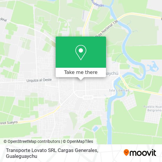 Transporte Lovato SRL Cargas Generales map