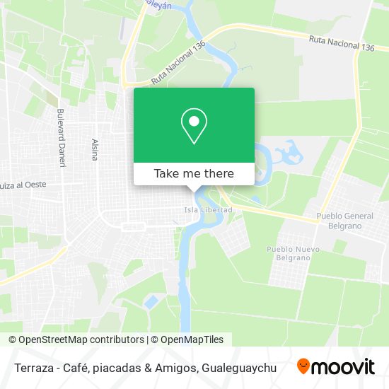 Terraza - Café, piacadas & Amigos map
