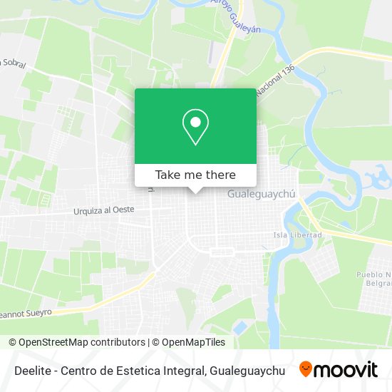 Mapa de Deelite - Centro de Estetica Integral