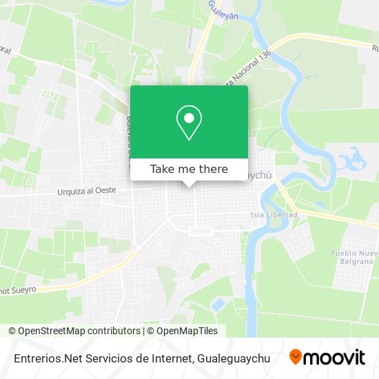 Entrerios.Net Servicios de Internet map