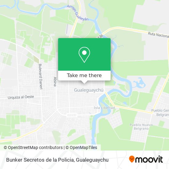 Mapa de Bunker Secretos de la Policia