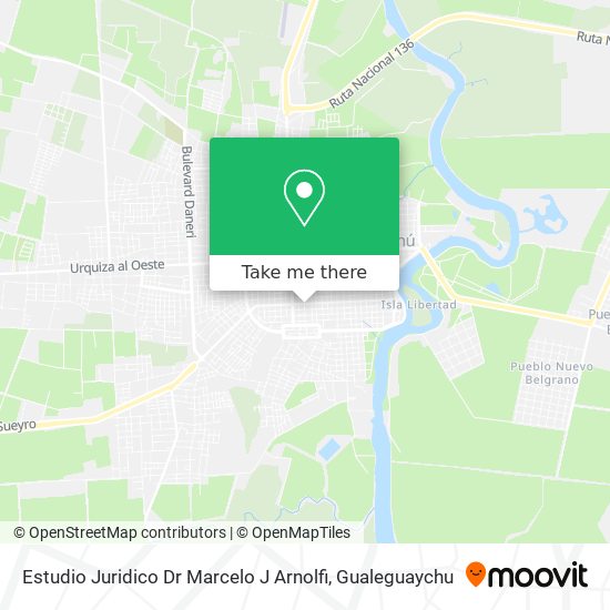 Estudio Juridico Dr Marcelo J Arnolfi map