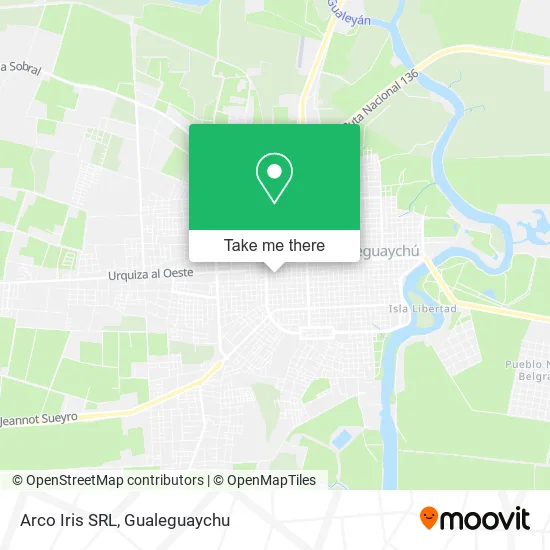 Arco Iris SRL map