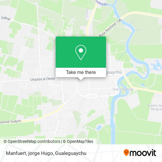 Mapa de Manfuert, jorge Hugo