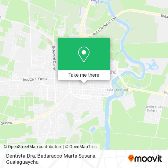 Dentista-Dra. Badaracco Marta Susana map
