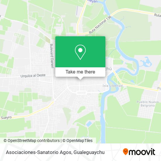 Asociaciones-Sanatorio Agos map