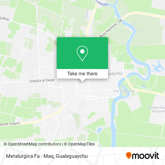 Mapa de Metalurgica Fa - Maq